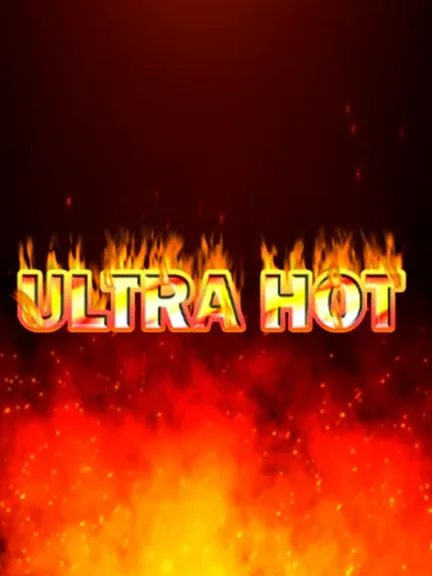 Ultra Hot — слот в каталоге Topmatch: надпись в огненных языках пламени